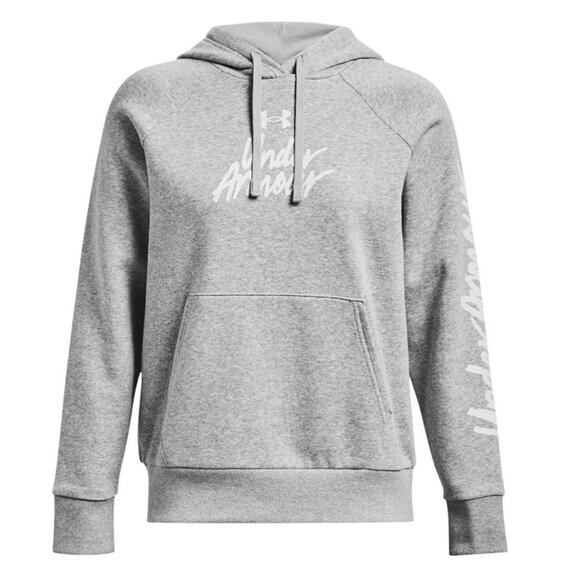 Under Armour Women's Rival Fleece Graphic Hoodie - Picture 1 of 12